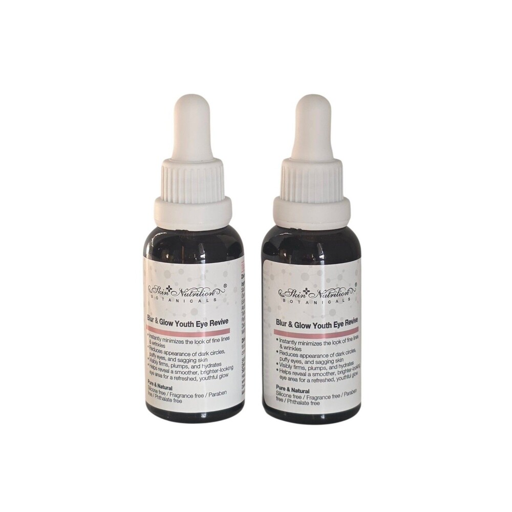 Skin Nutrition Botanicals Blur & Glow Youth Eye Revive Serum ,Set Of 2